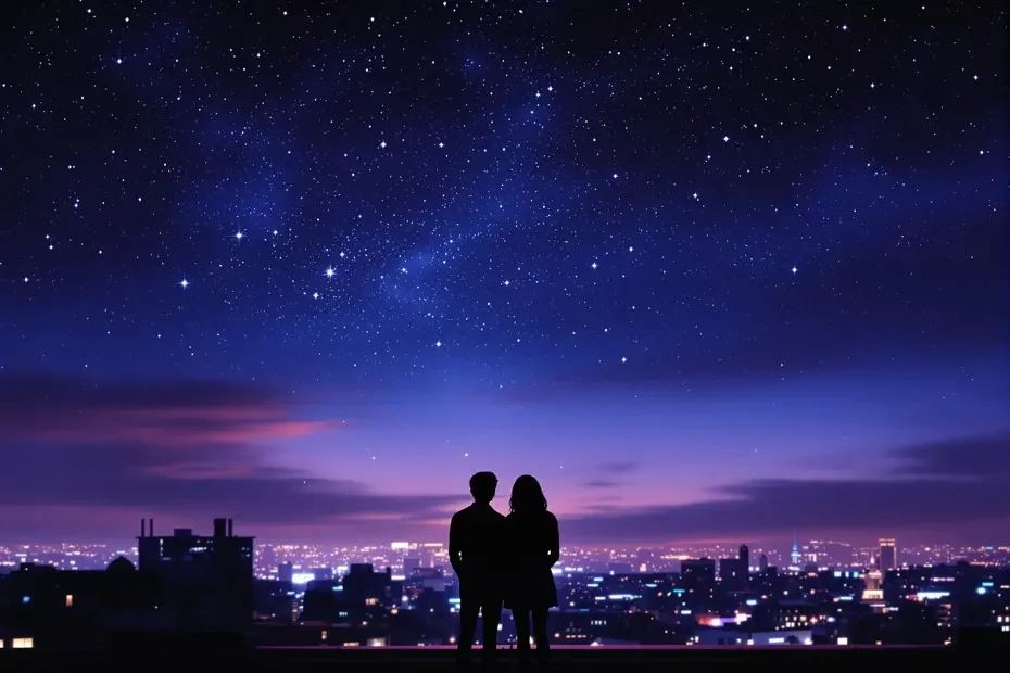 都市情感｜天台上的星空：与你看同一片天 - 51短视频